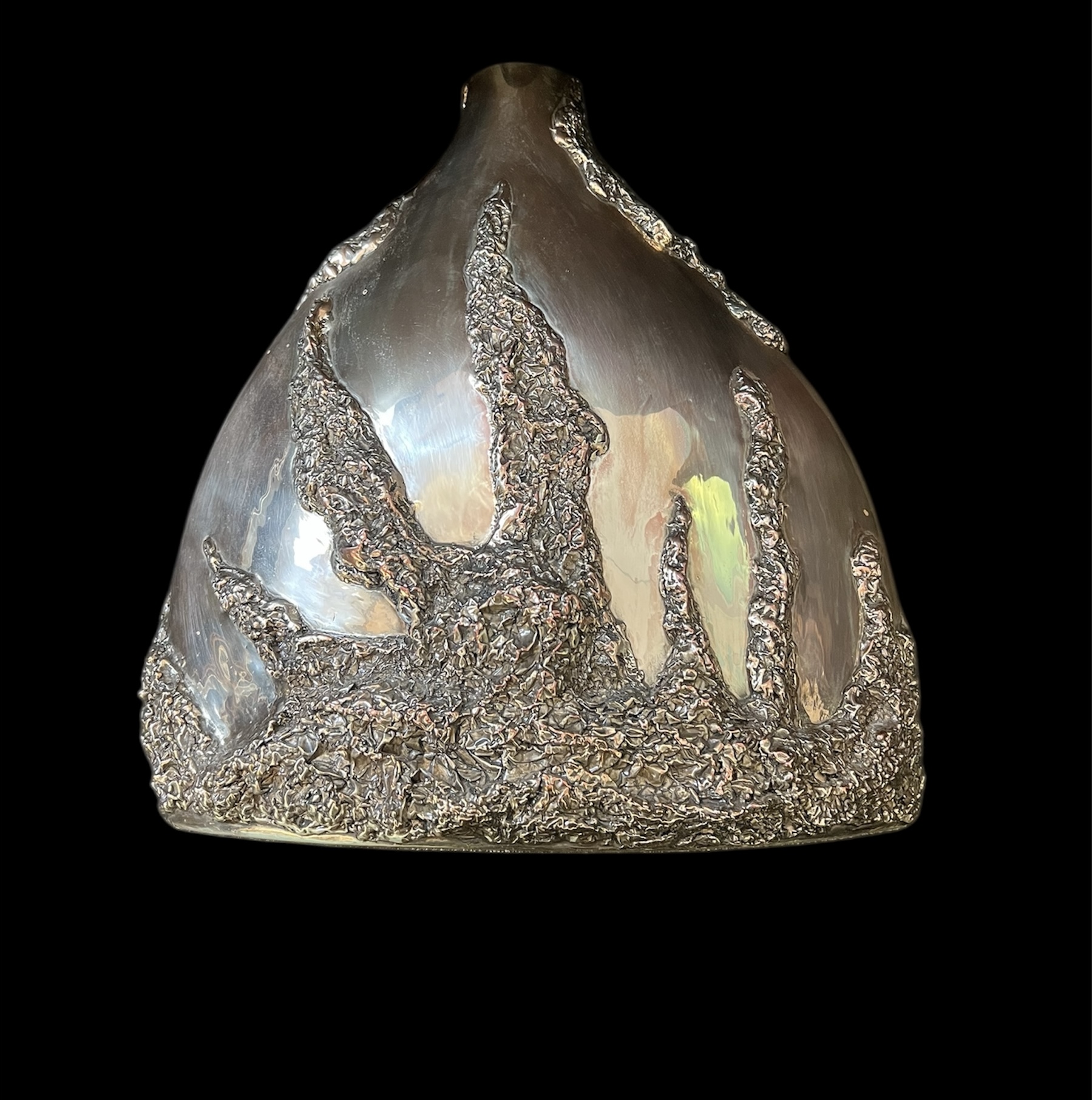 Sima Abraham Silverplate Vase