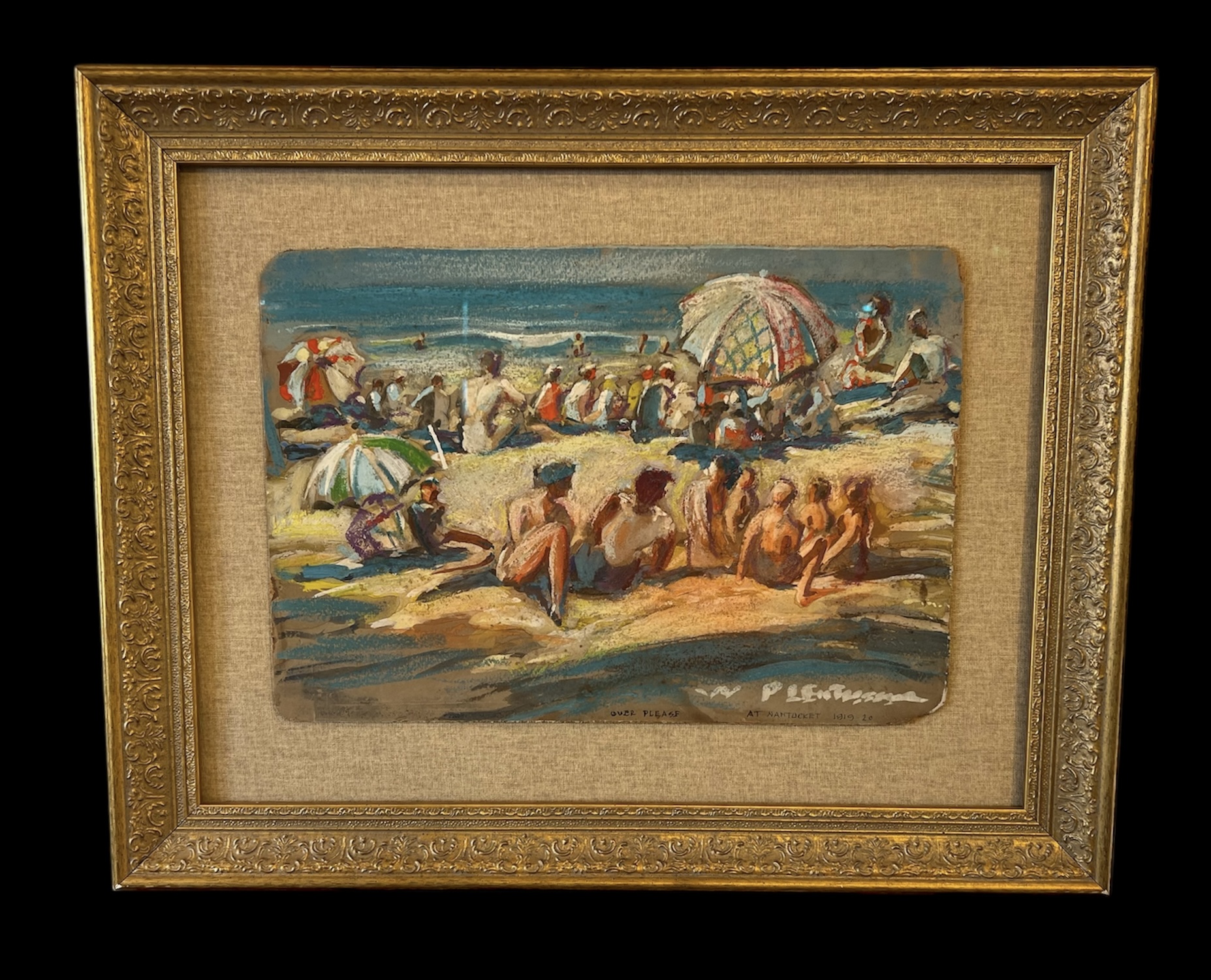 Nantucket Beach Scene ‘Over Please’