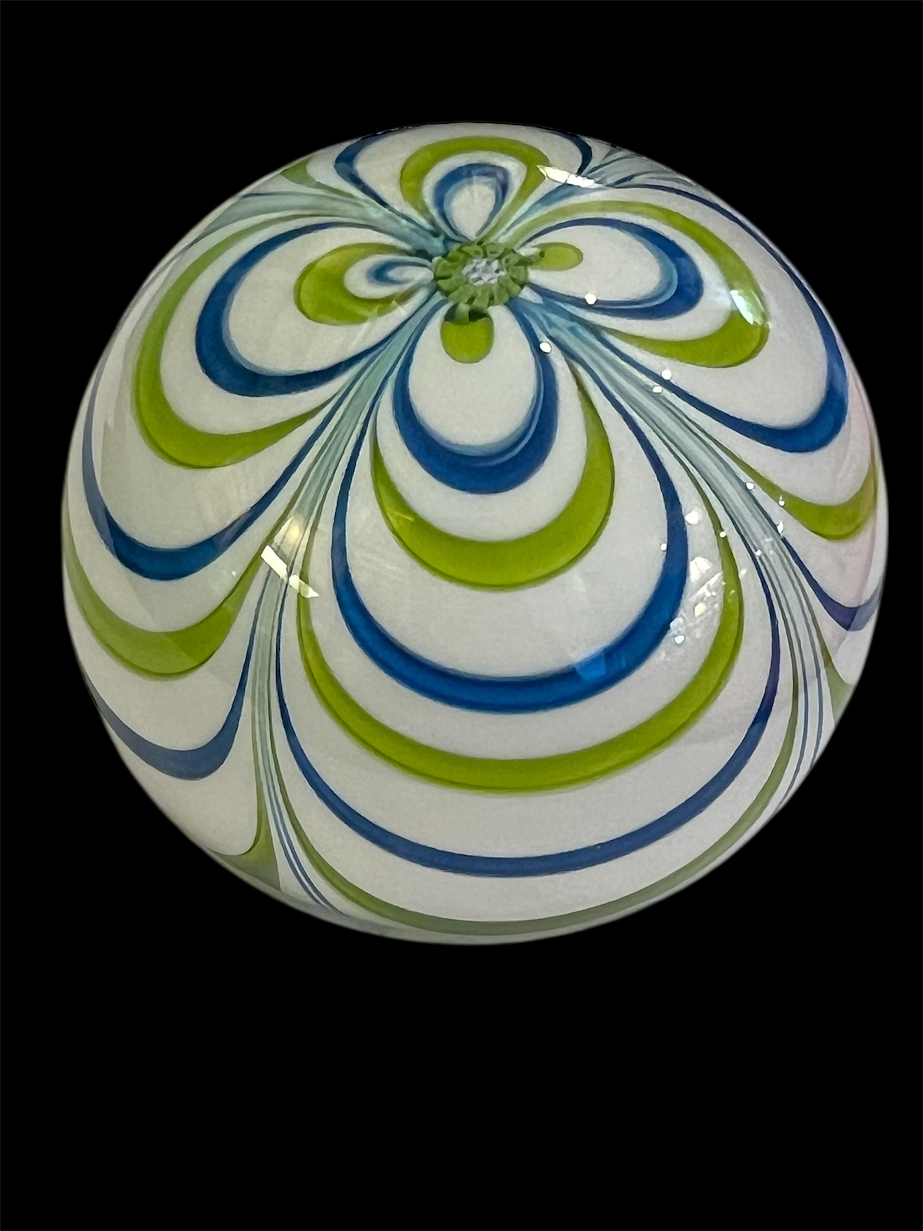 Saint Louis Crystal Pitt Paperweight