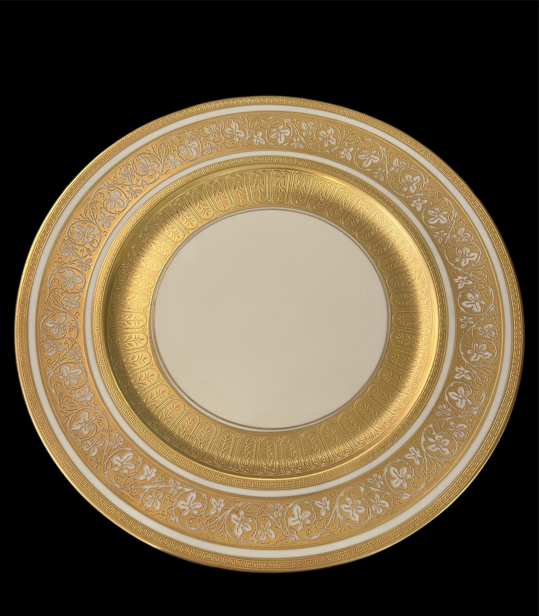 Bavarian Gold Rim Dinner Plates