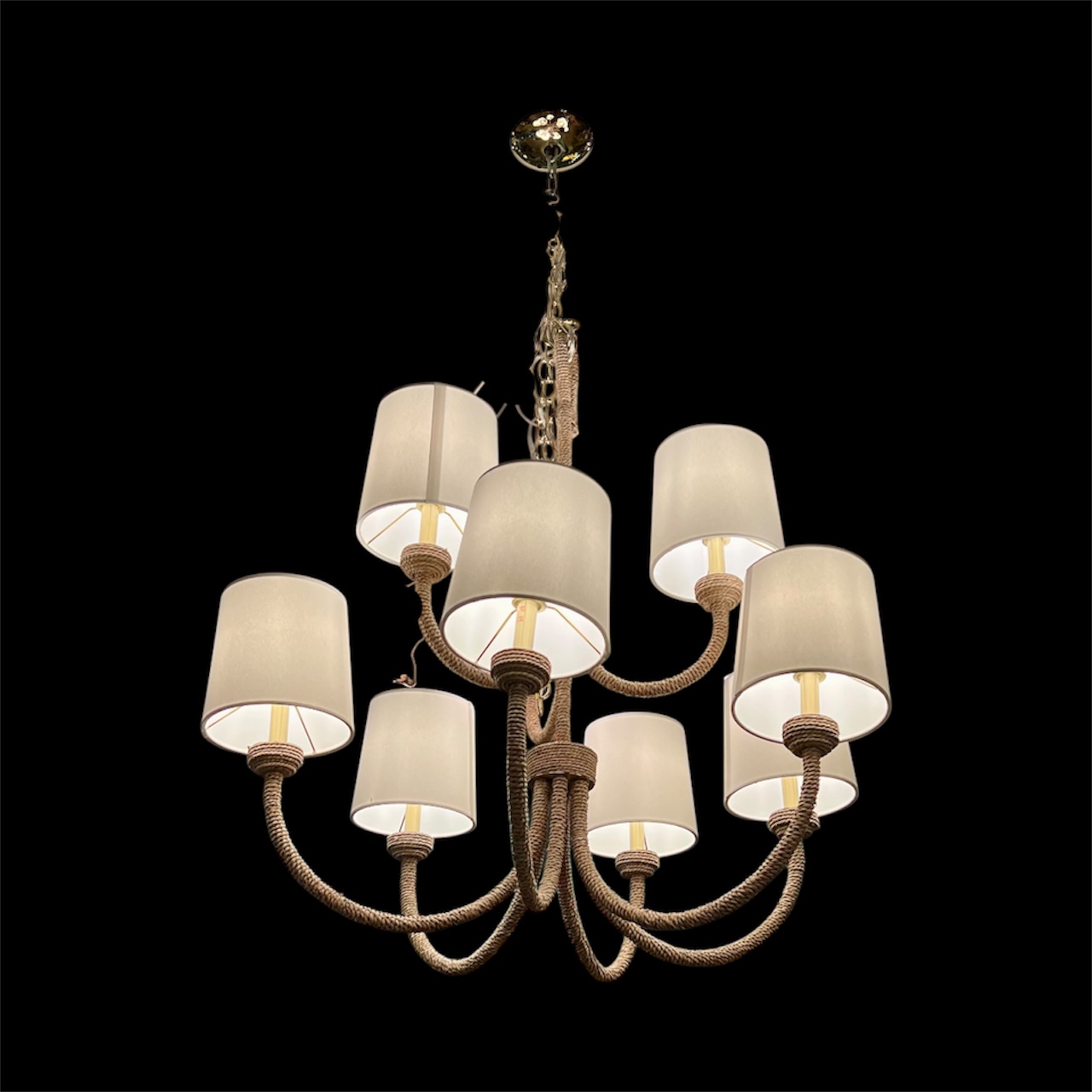 Regina Andrew Bimini Jute Chandelier