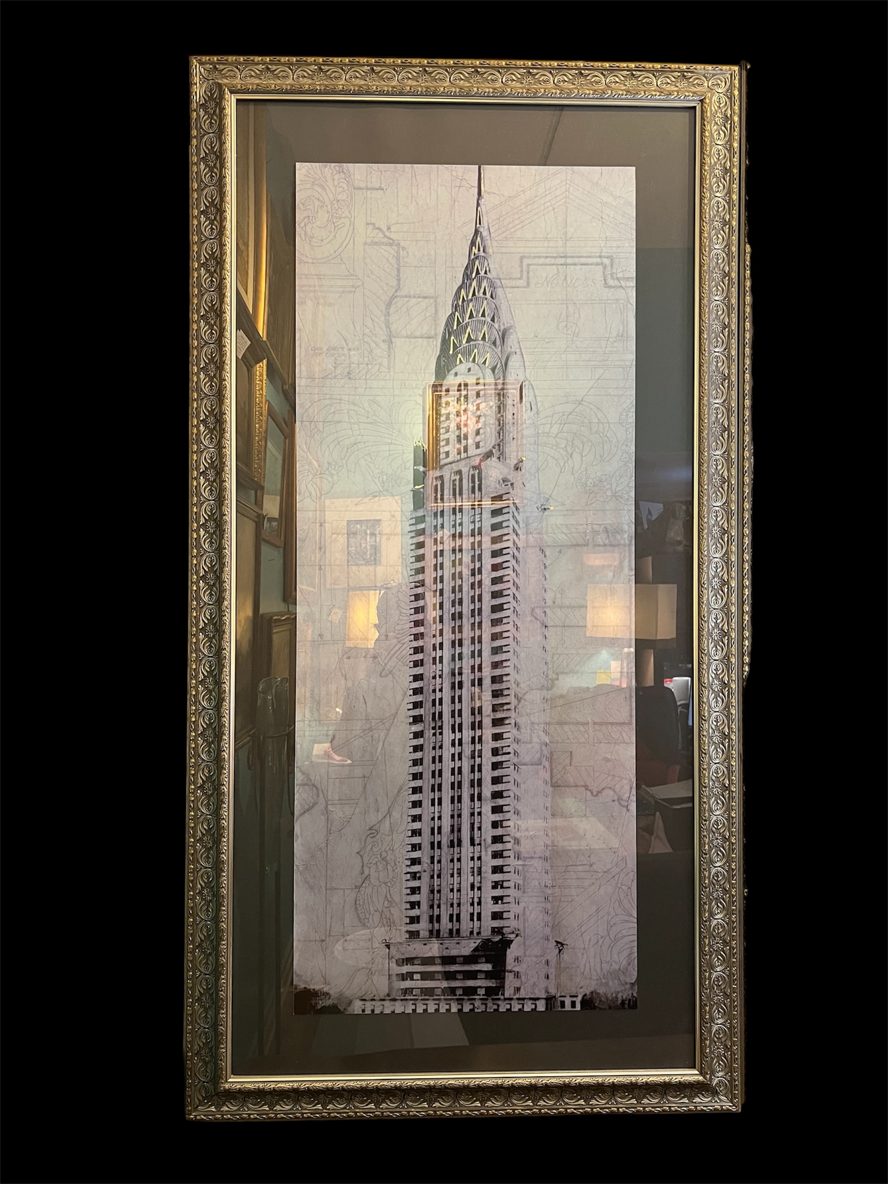 Douglas Chrysler Building Framed Print