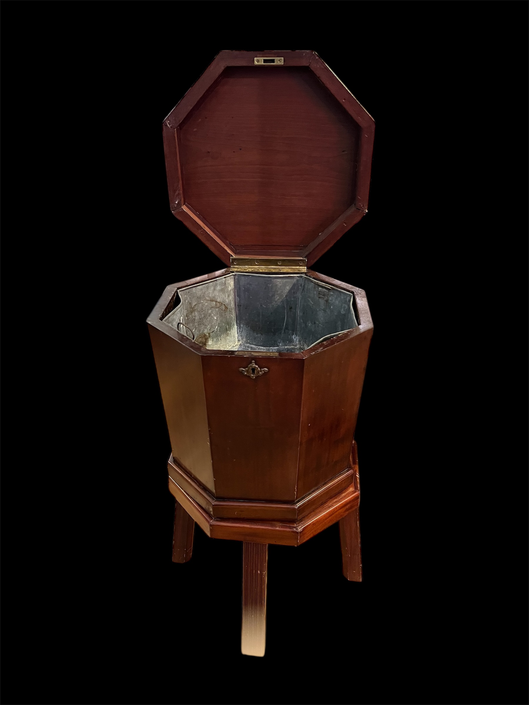 Antique Tall Mahogany Cellarette