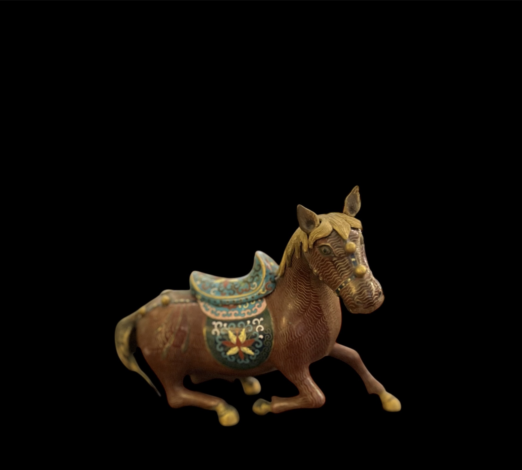 Vintage Chinese Horse Figurine - Image 3