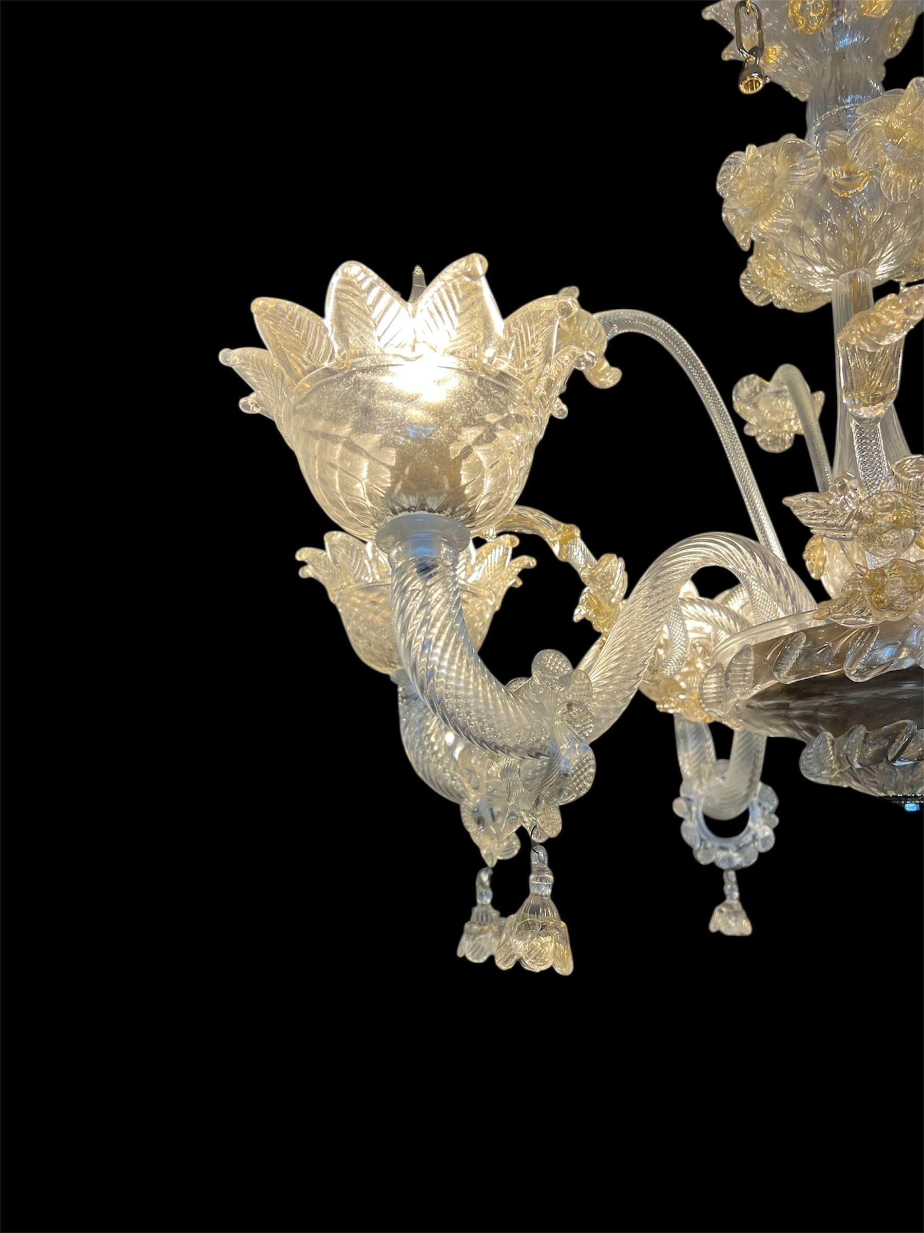 Vintage Murano Handblown Chandelier - Image 2