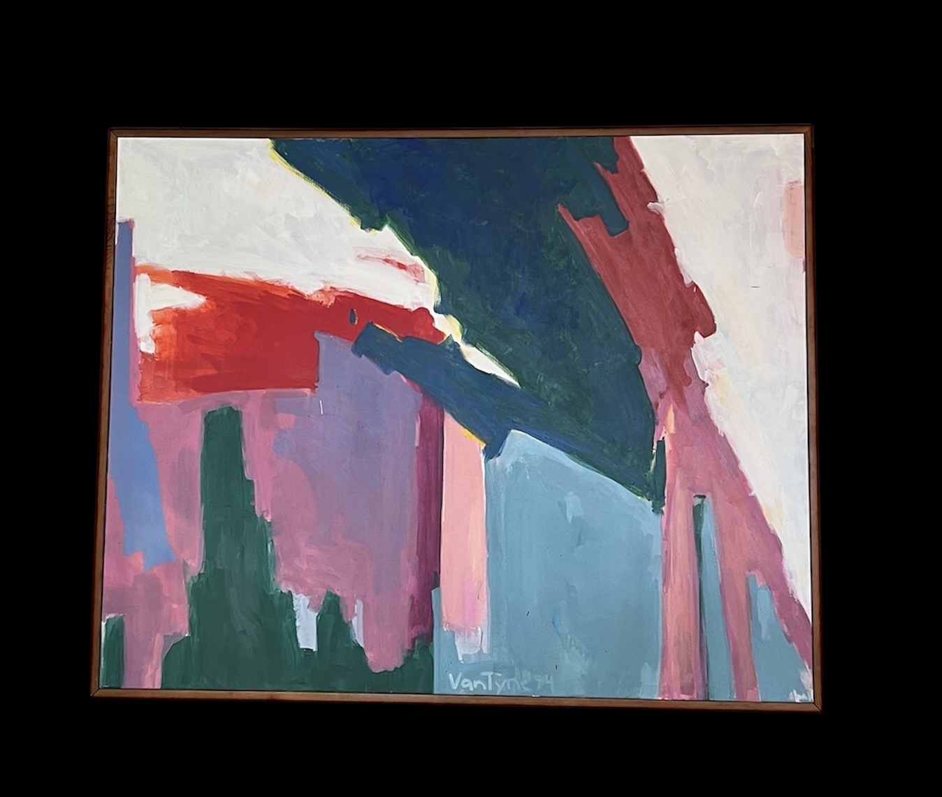 Sean Van Tyne Abstract Oil