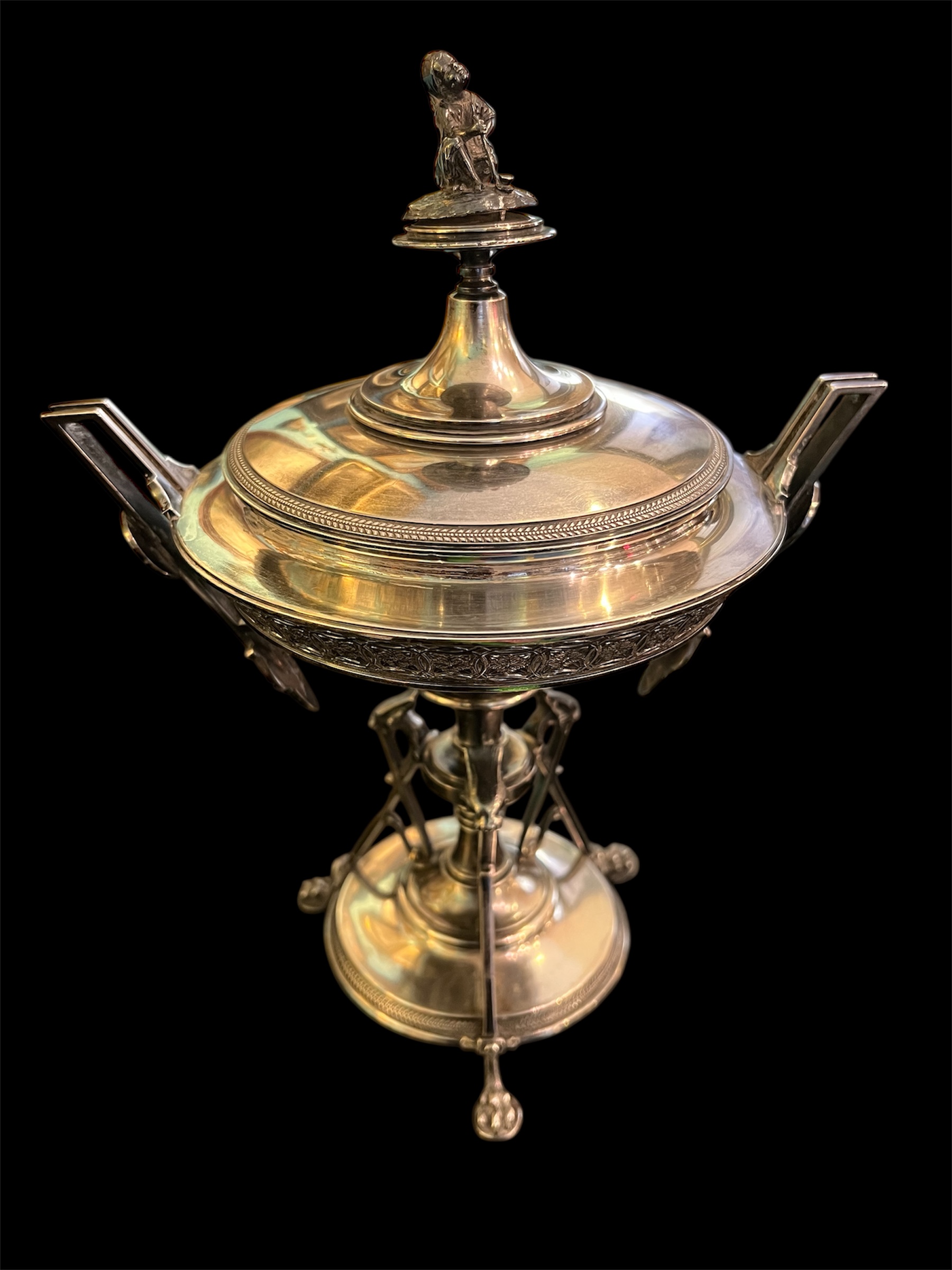 Antique Tiffany Sterling Compote