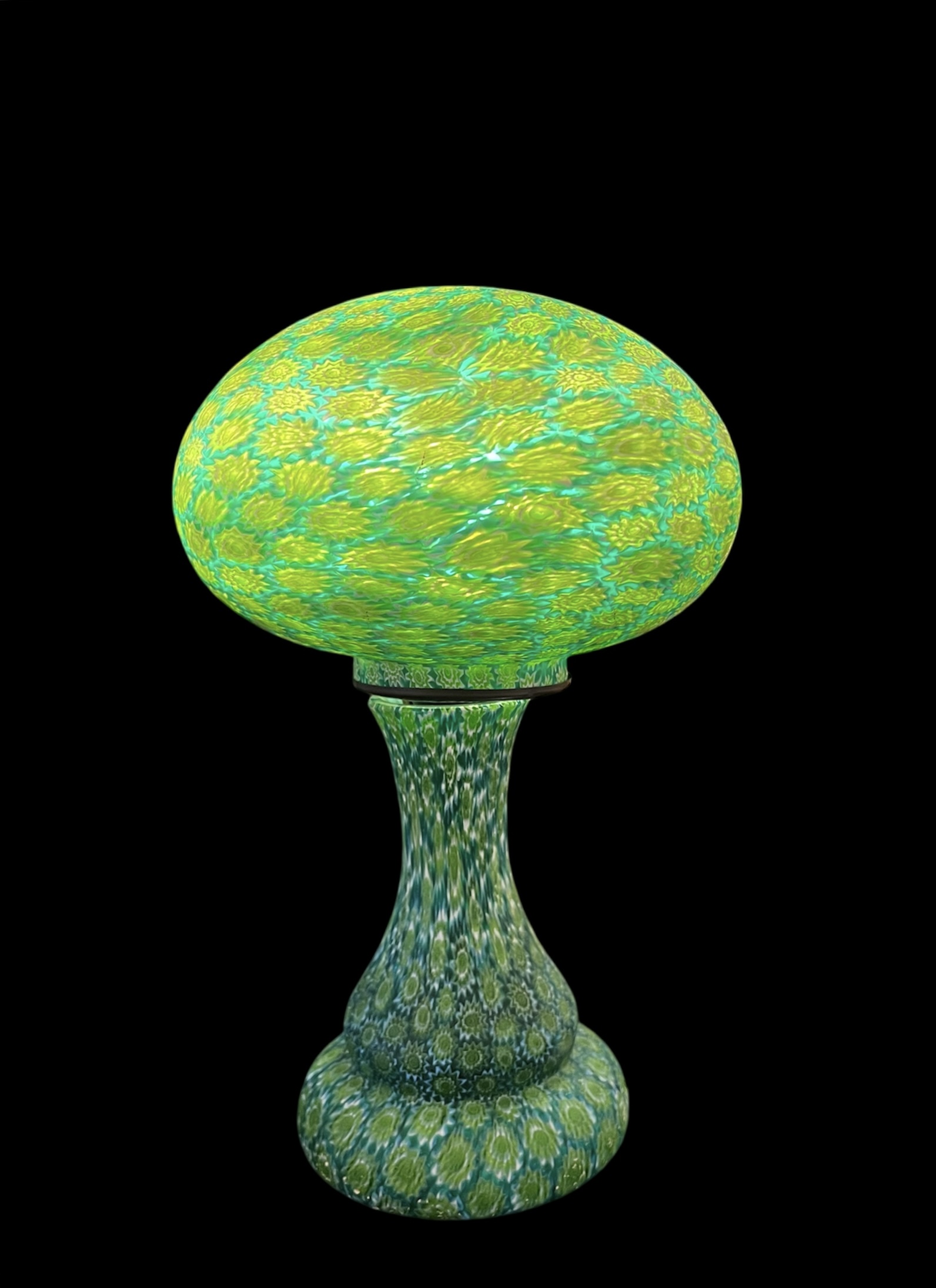 Vintage Murano Millefiore Lamp