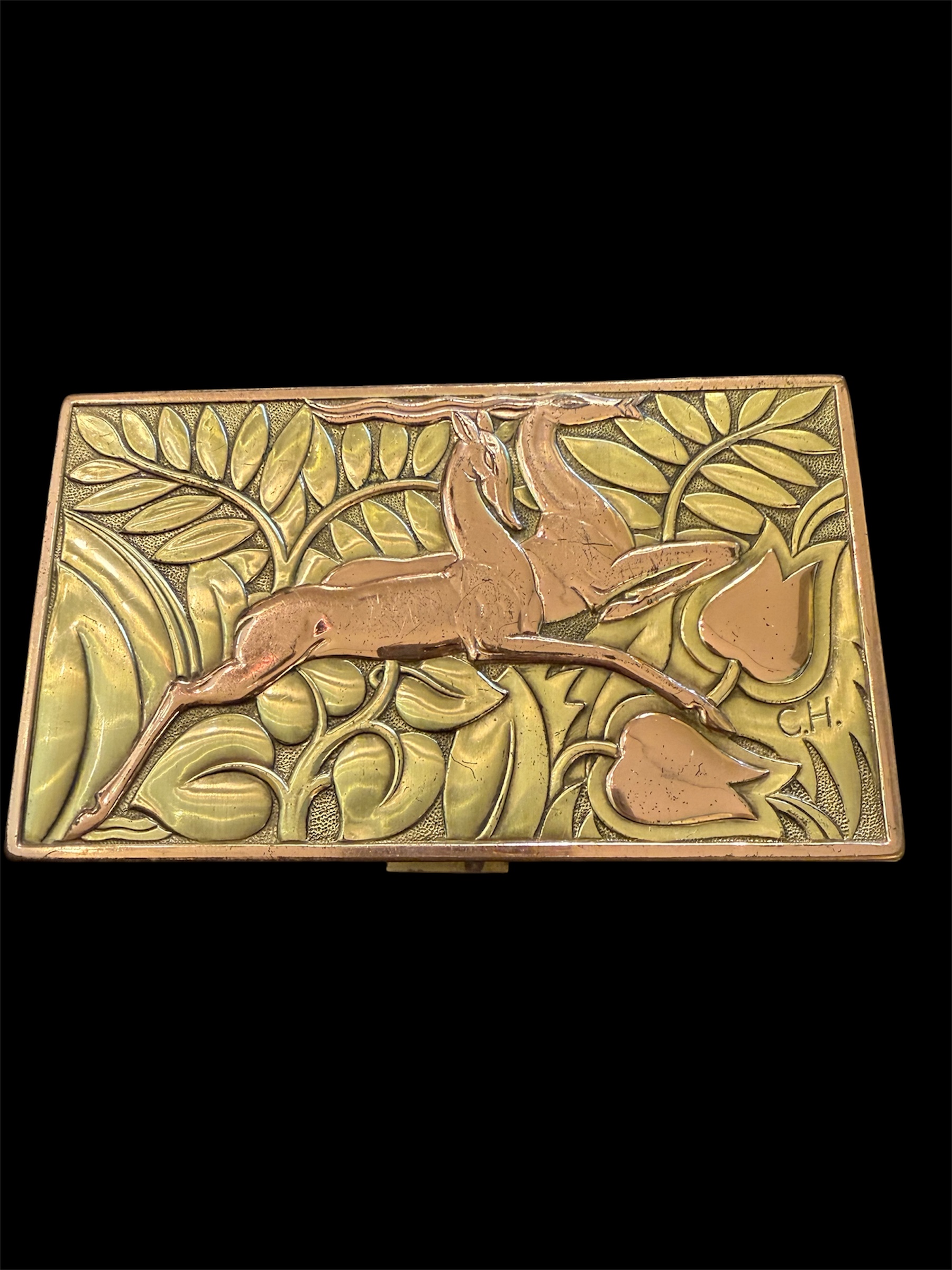 Vintage Art Deco Cigarette Case