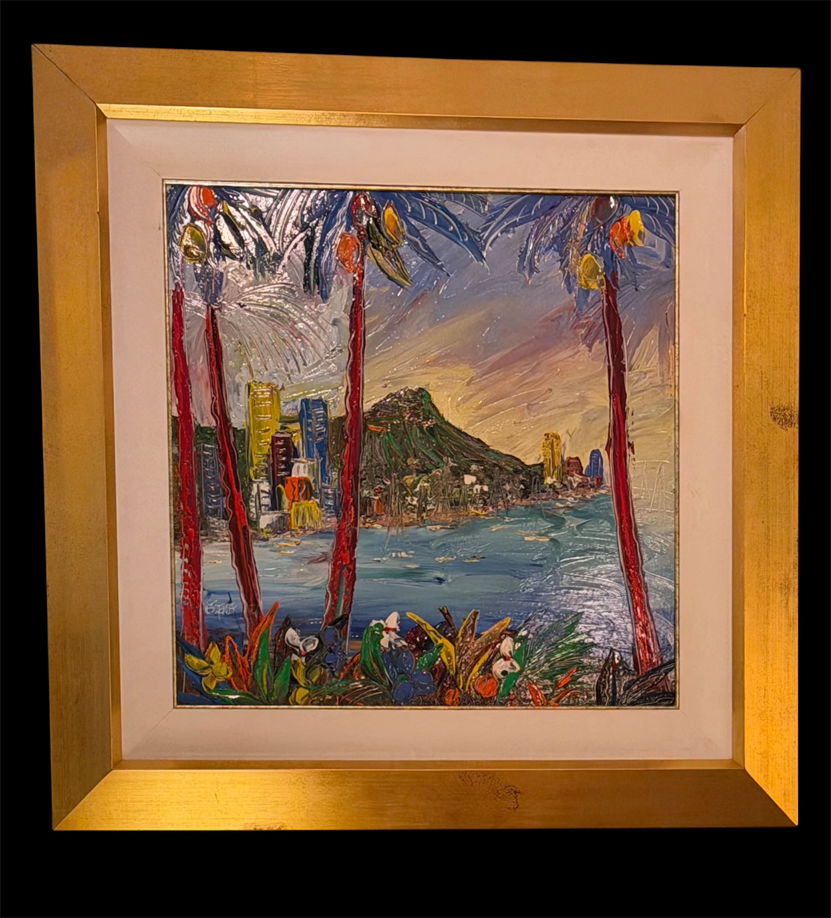 Des Spencer Diamond Head Painting