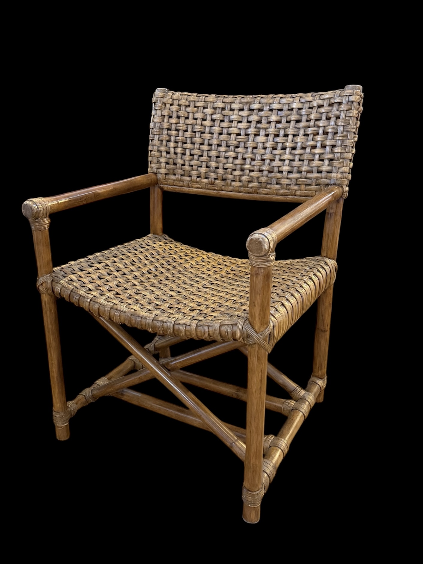 Palacek Rattan Arm Chairs