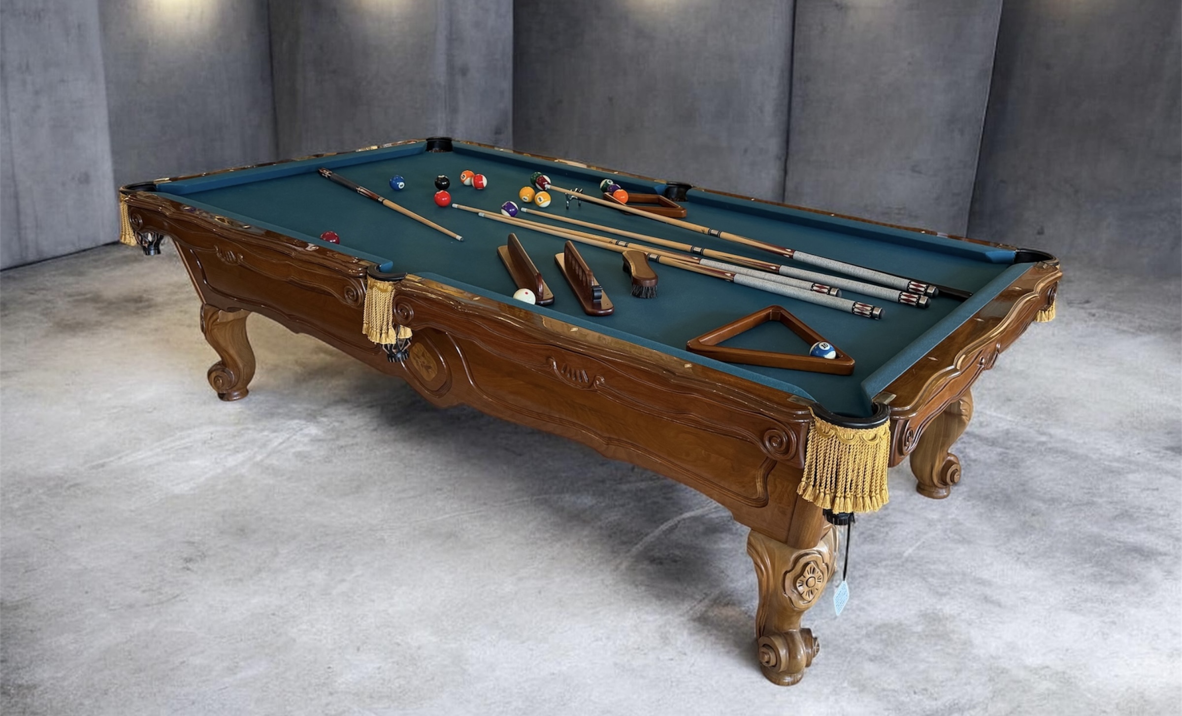 Custom 9 Foot Pool Table