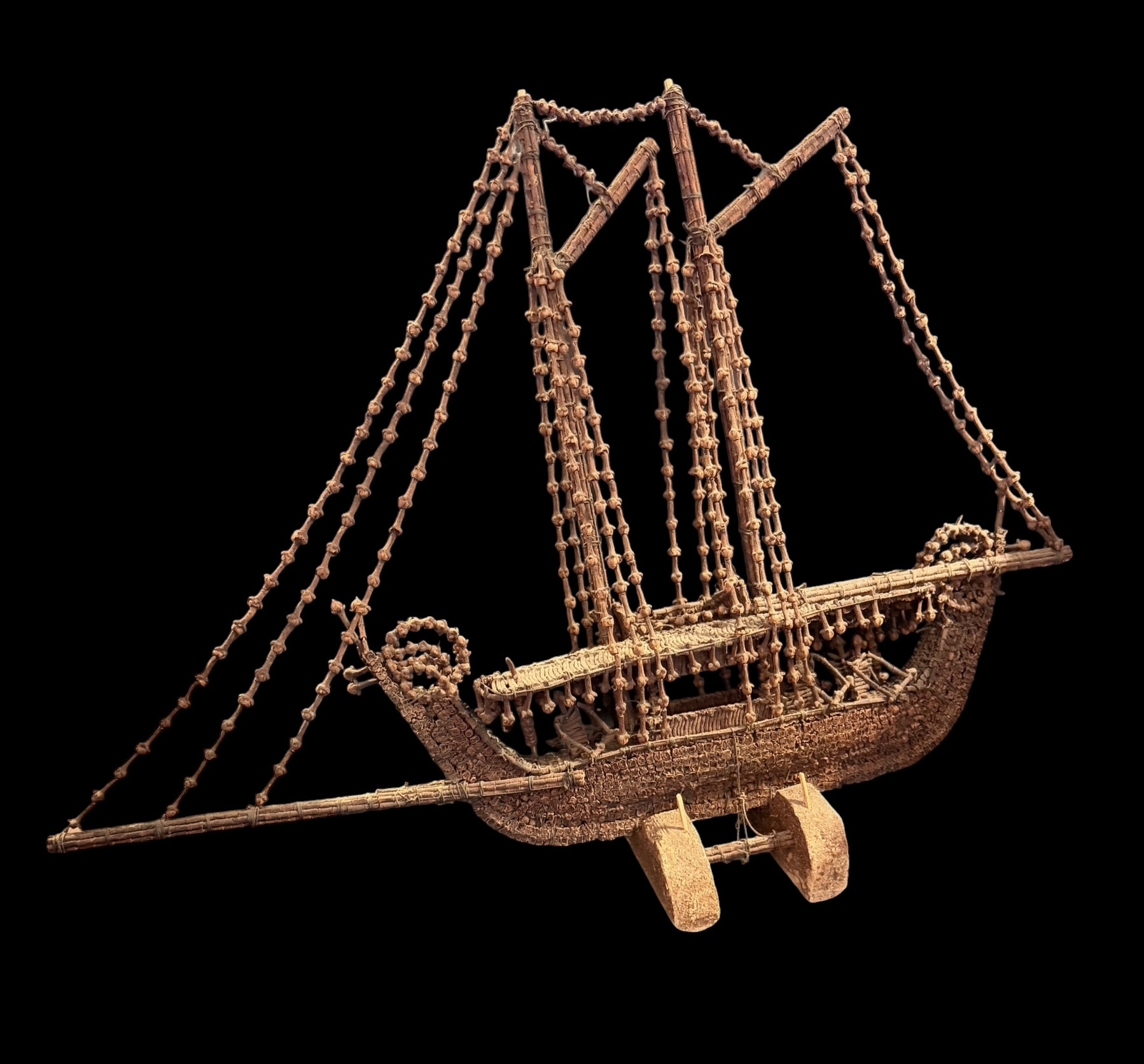 Indonesian ‘Clove Boat’ Folk Art