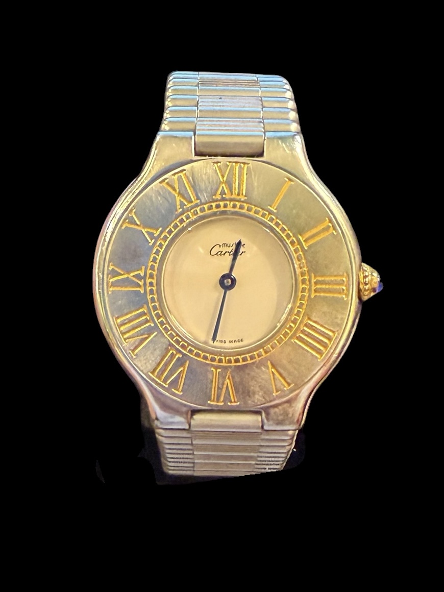 Cartier Must Round Tank Watch
