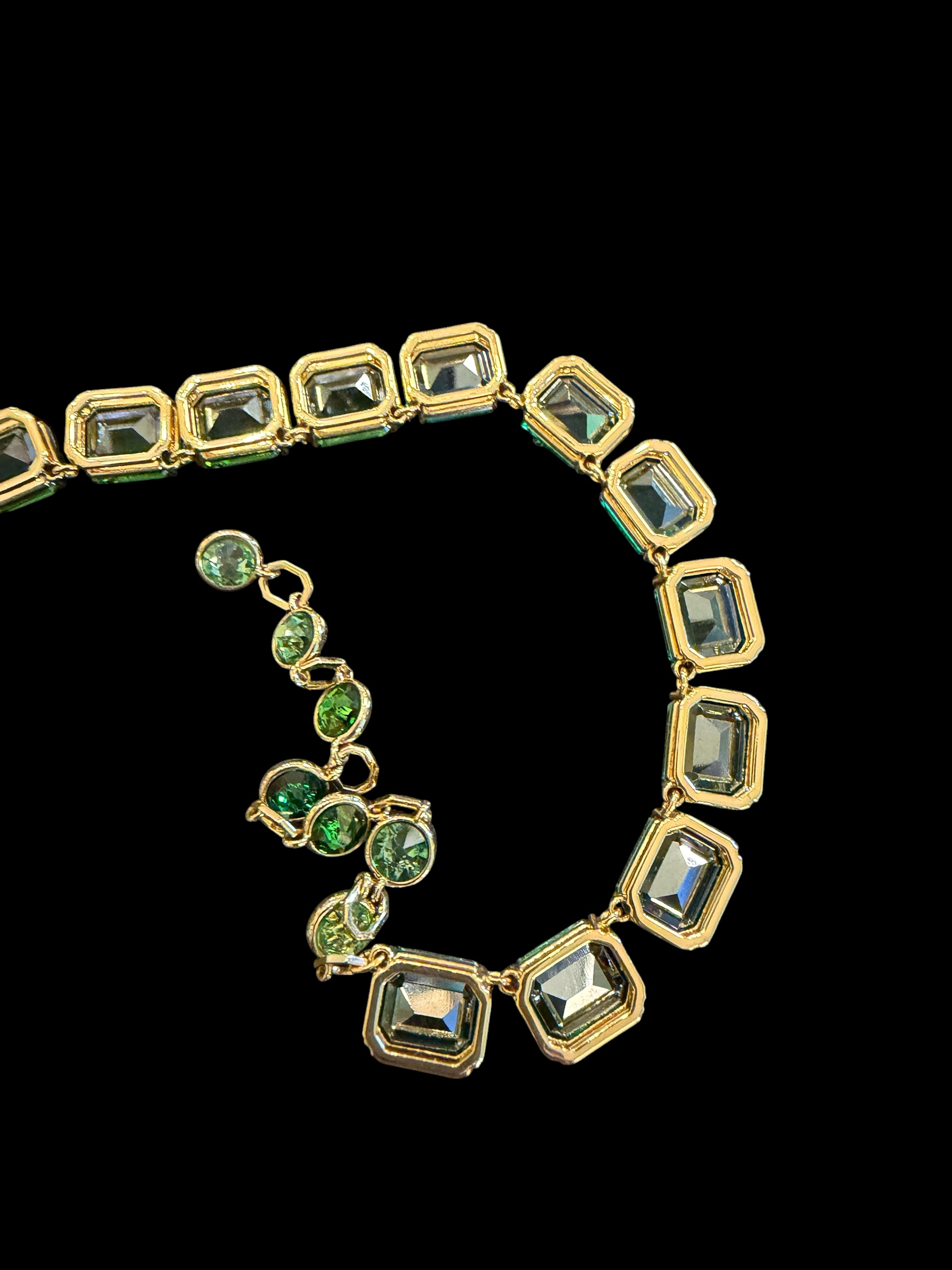 Swarovski Millenia Green Necklace