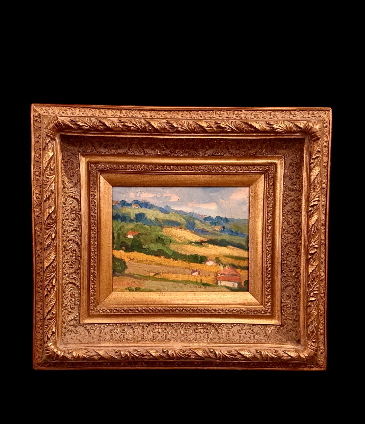 Small Oil Painting French Landscape