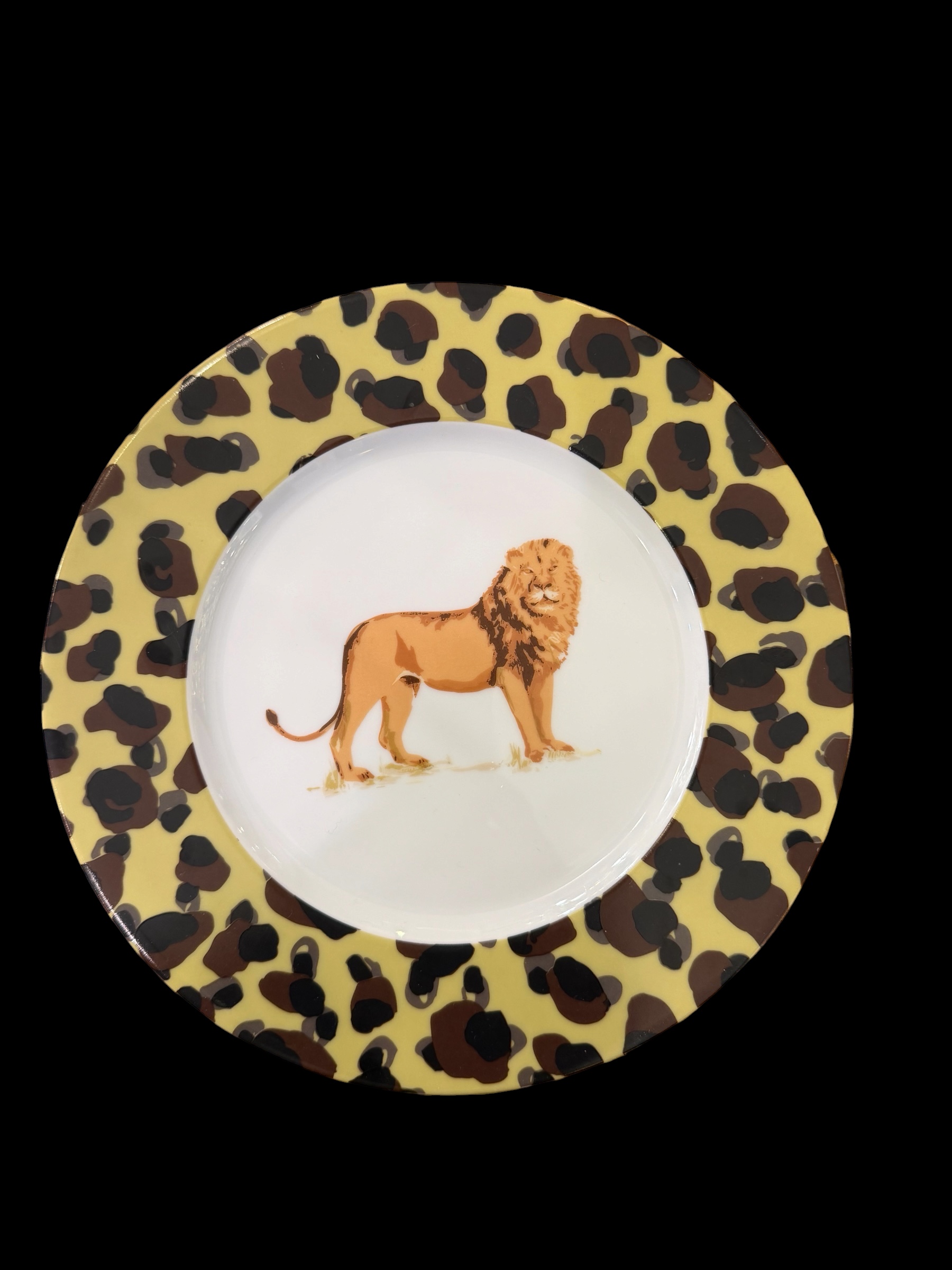 Tanganyika Safari Animal Dessert Plates