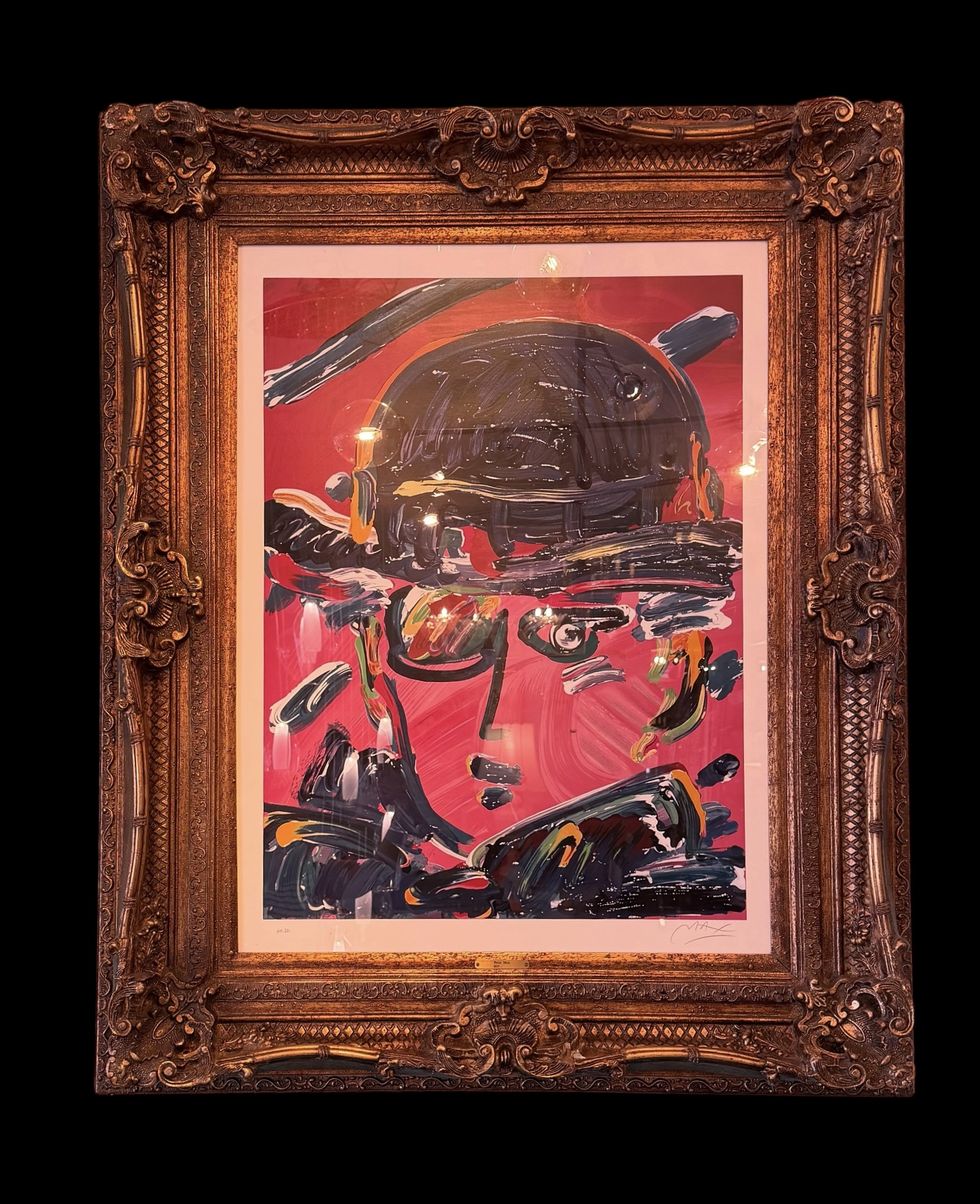 Max ‘Zero Megalopolis in Oil’ Signed Serigraph