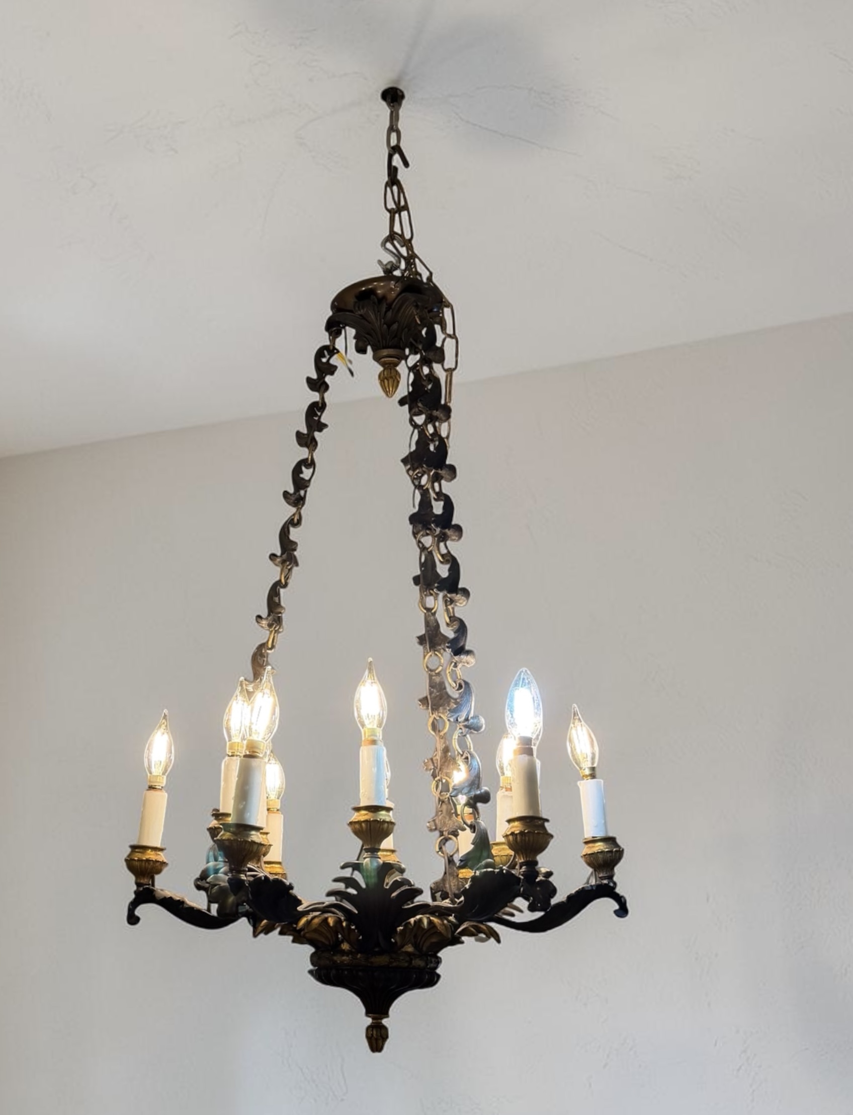 Antique French Empire Chandelier