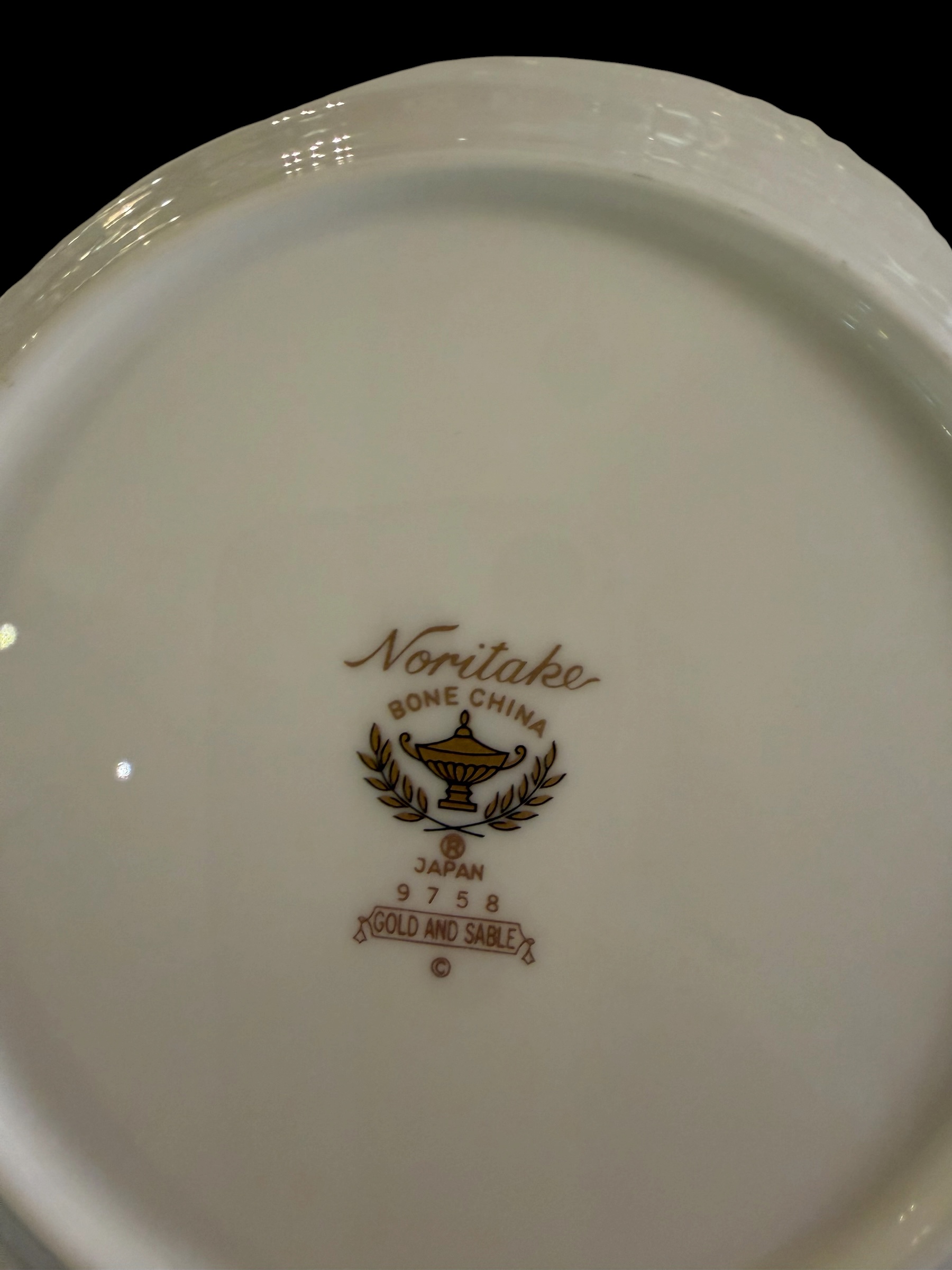 Noritake Gold and Sable Dinnerware - Image 5