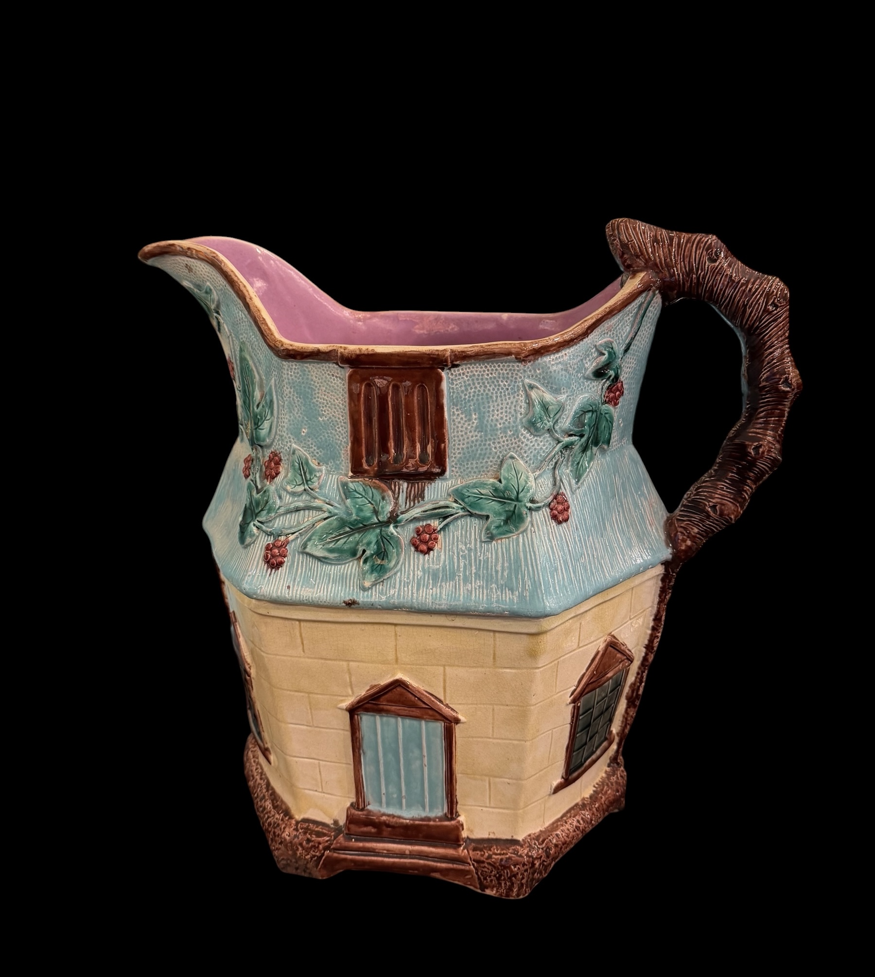 Antique English Large Cottage Jug