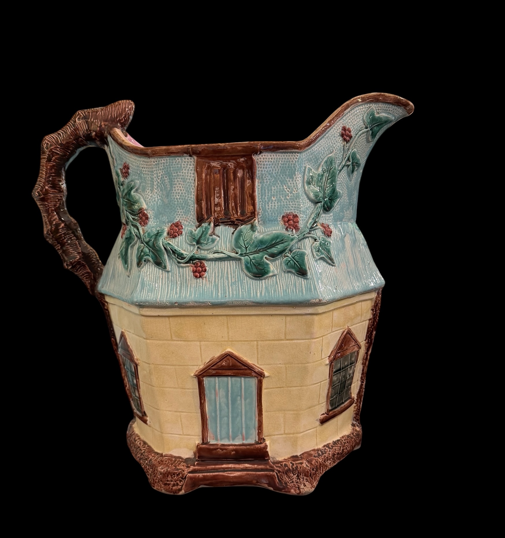 Antique English Large Cottage Jug
