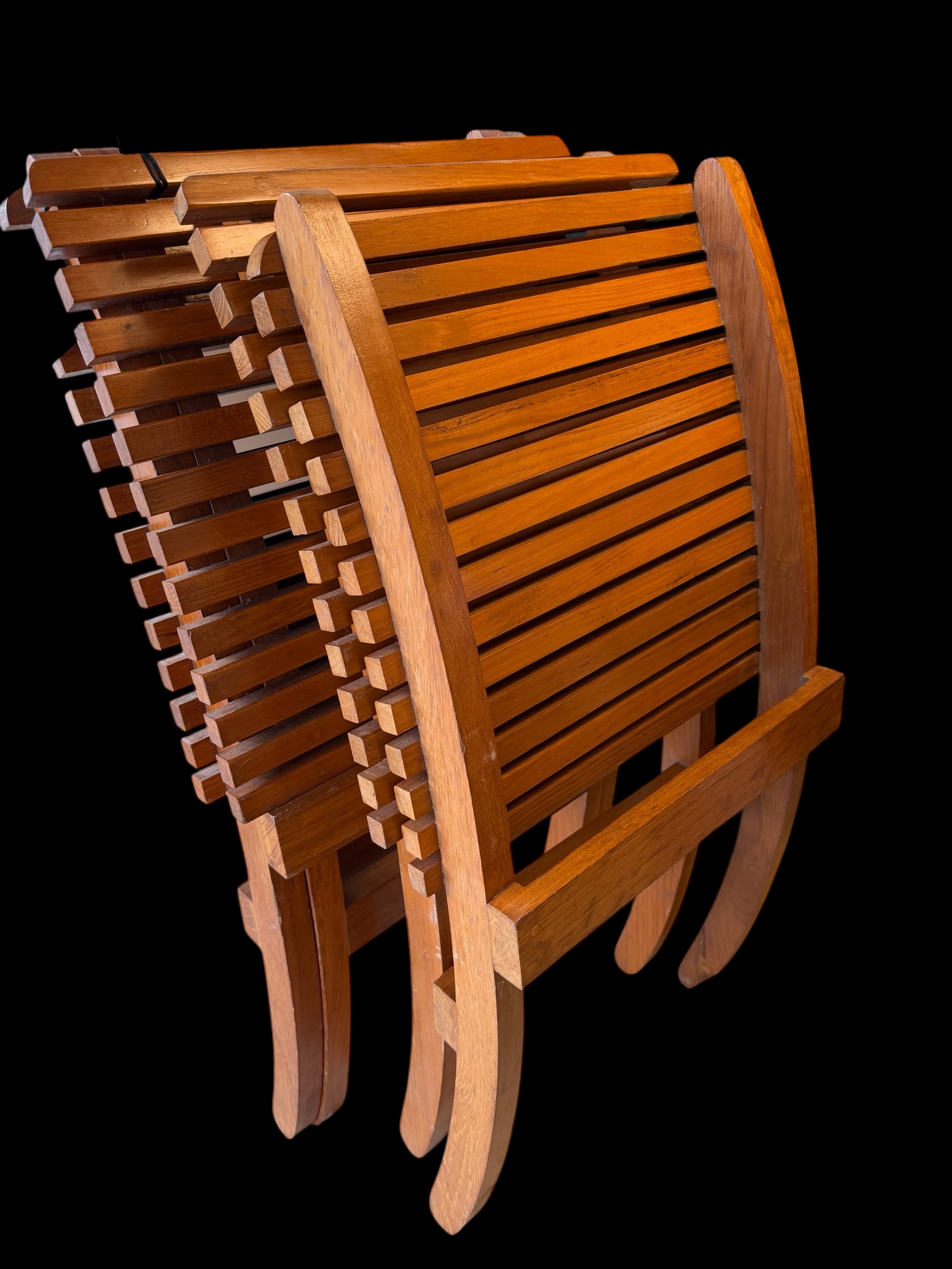 Teak Sliding Deck Chairs