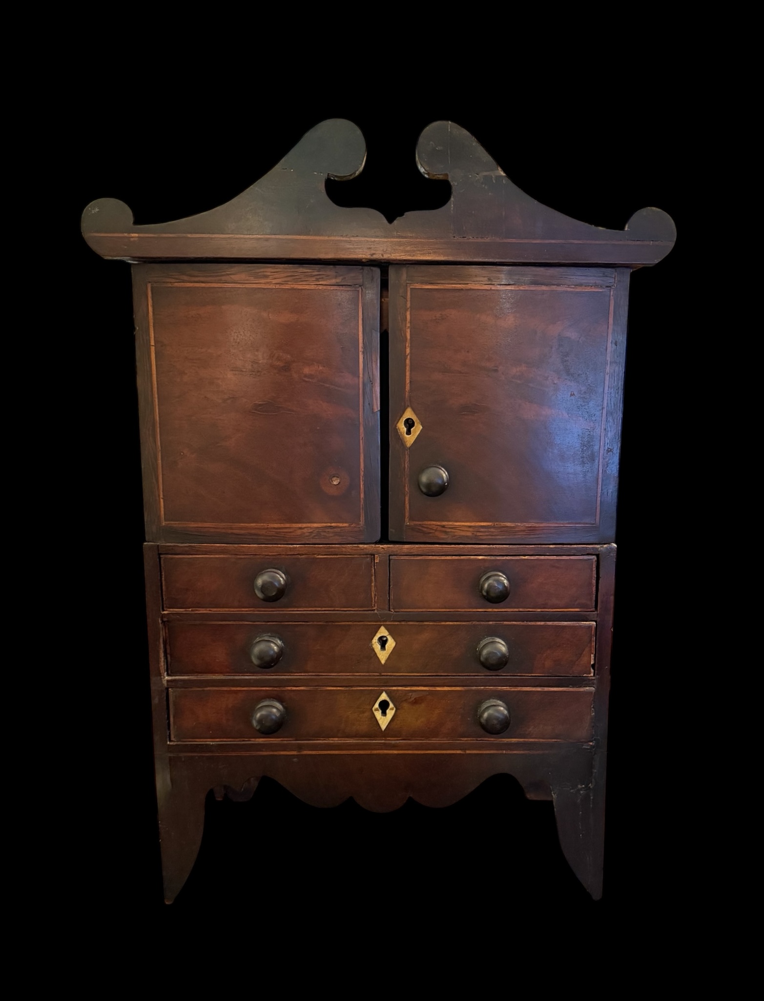 Antique Salesman’s Sample Highboy