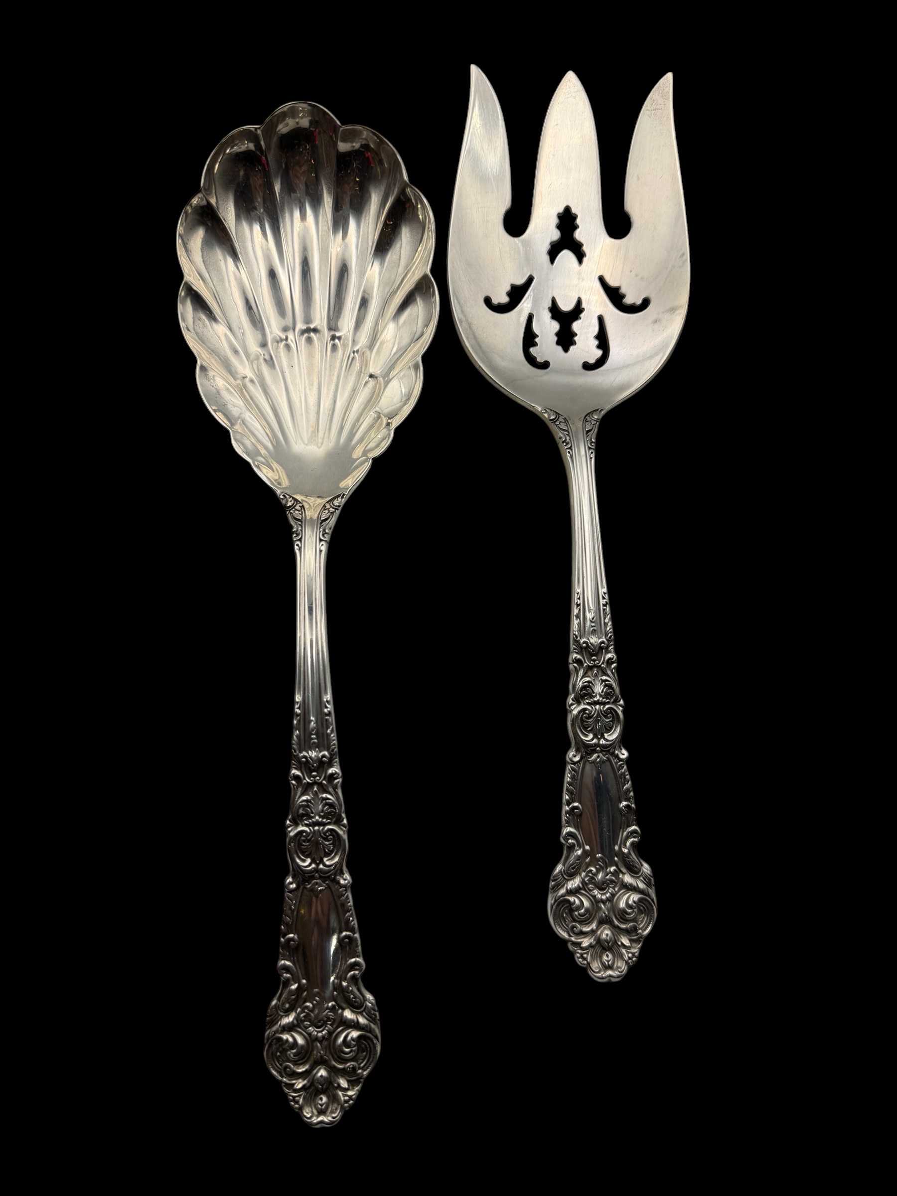 Reed & Barton Sterling Salad Set