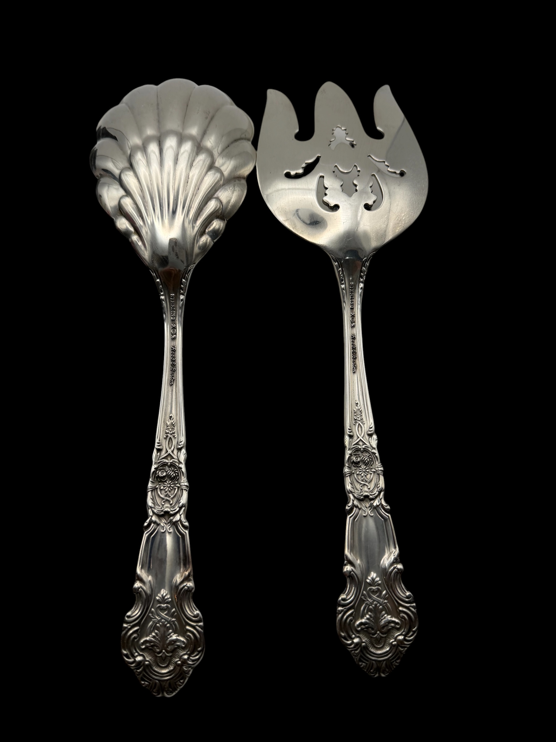 Reed & Barton Sterling Salad Set