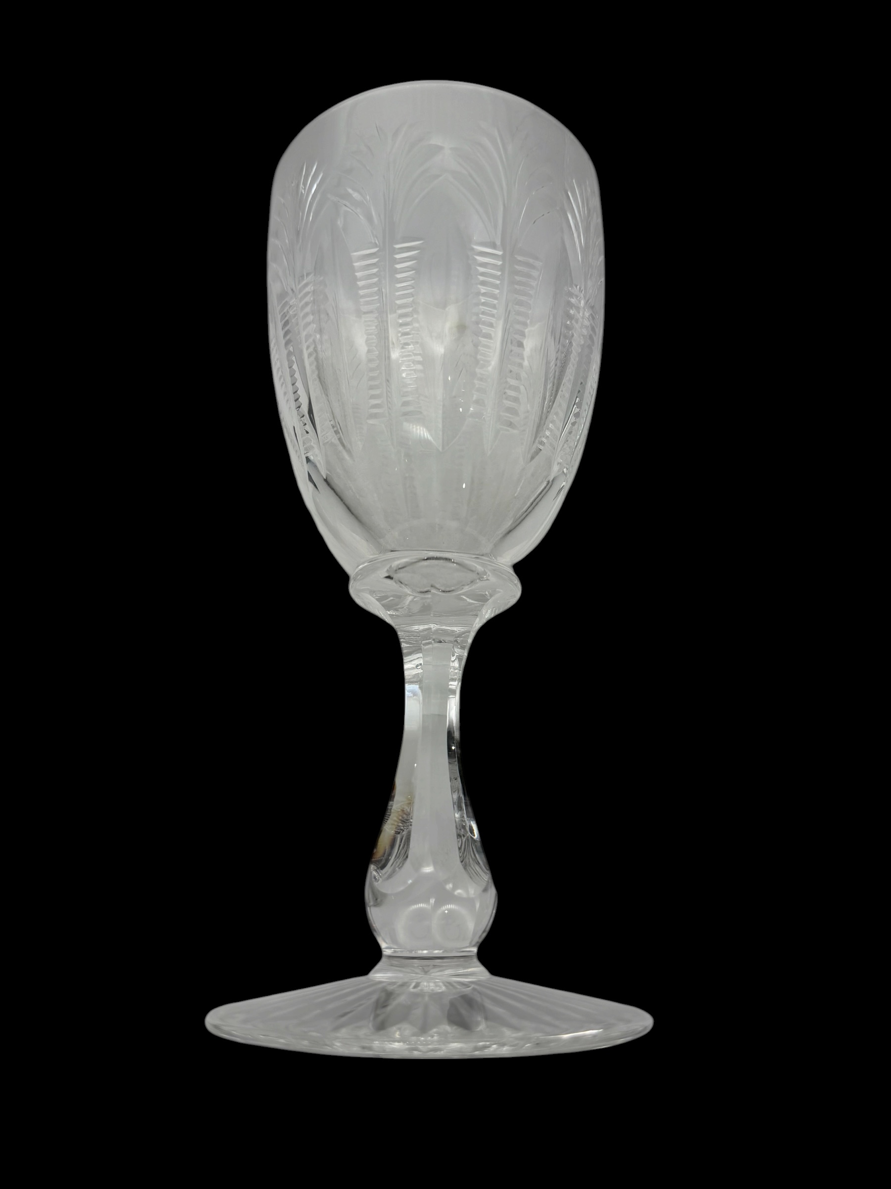 Set Stuart Crystal 'Churchill' Goblets