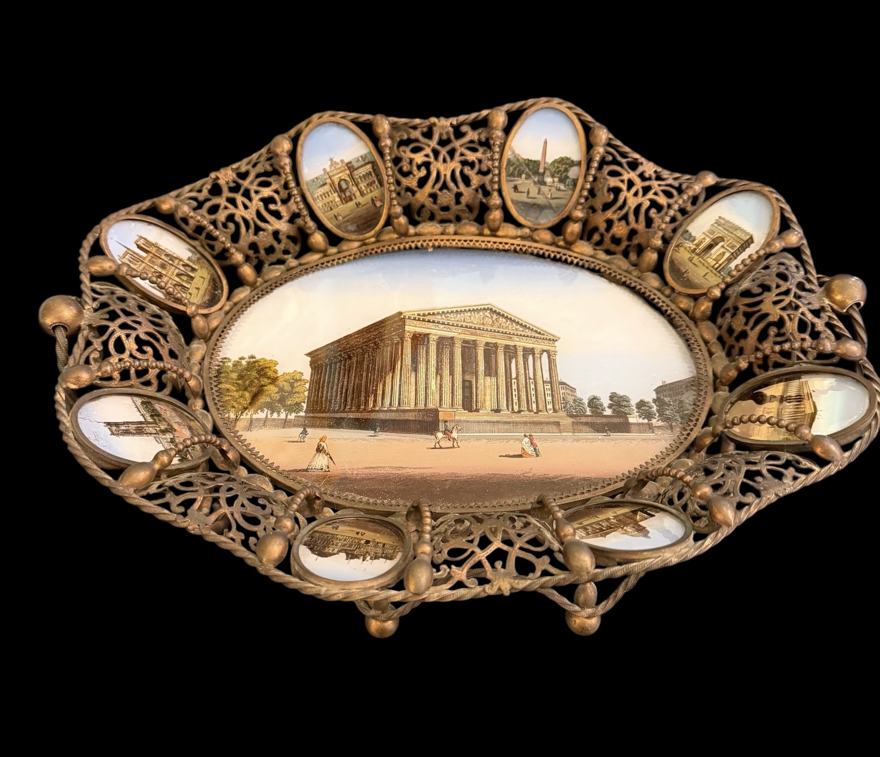 Antique French ‘Grand Tour’ Tray